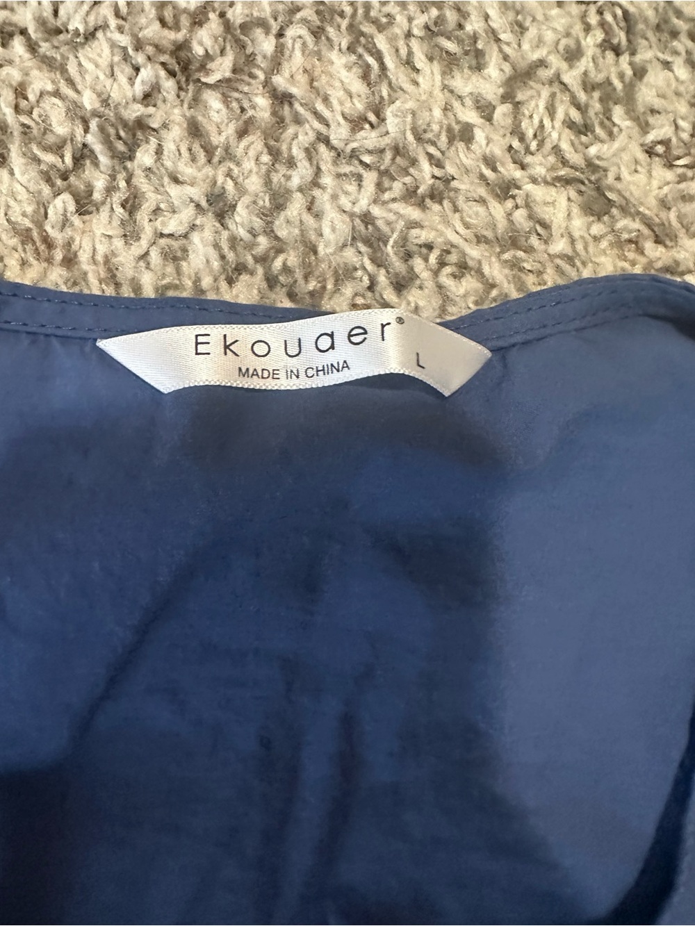 Ekouaer Cotton House Dress Nightgown - Picture 5 of 6